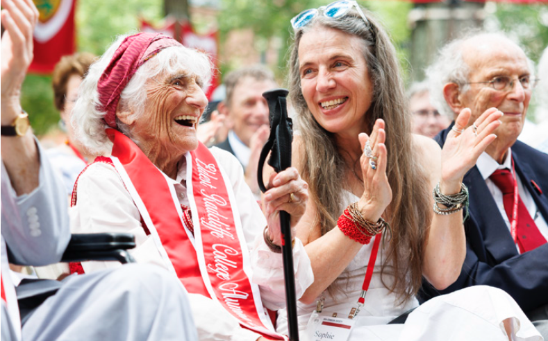 the oldest Harvard alum